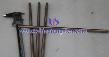 tungsten copper rod picture