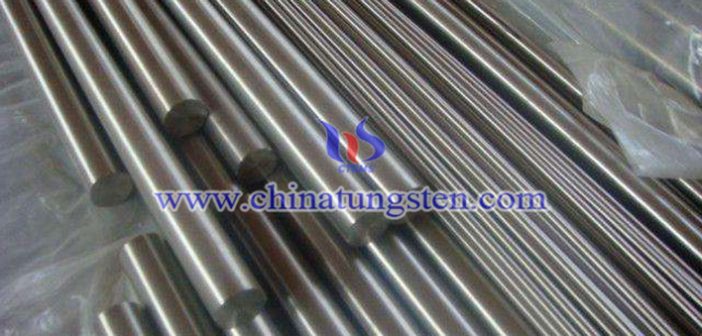 95W4.4Ni0.6Fe tungsten alloy rod picture