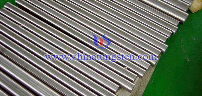 ASTM B777-99 class2 tungsten alloy rod picture