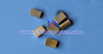 high purity tungsten alloy block picture
