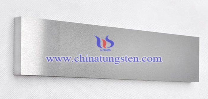 92.5W-5.4Ni-2.1Fe tungsten alloy plate picture