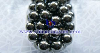 95W-3Ni-2Fe tungsten alloy ball picture