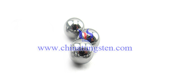 97W-2.1Ni-0.9Fe tungsten alloy ball picture