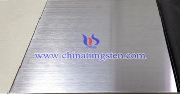 600x600x0.2mm tungsten alloy plate picture