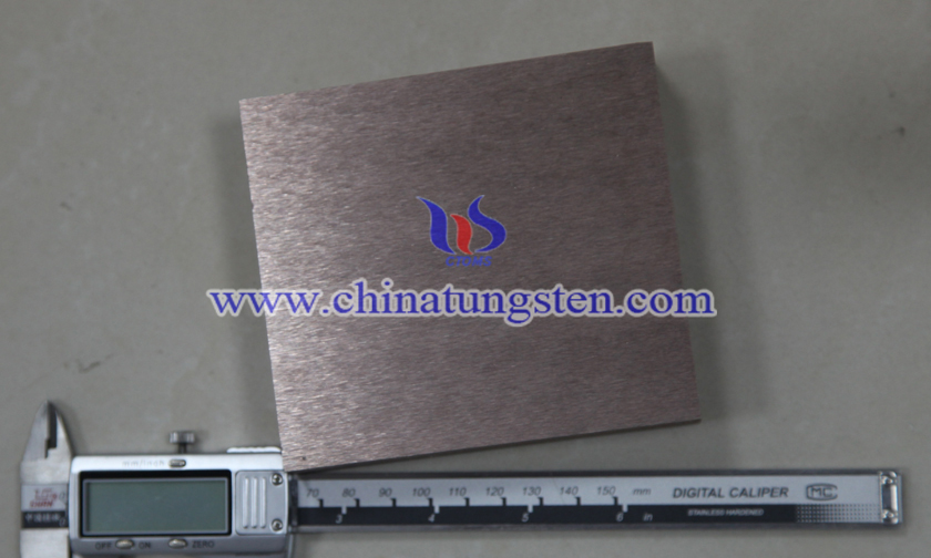 25×100×200mm Tungsten Copper Block Picture