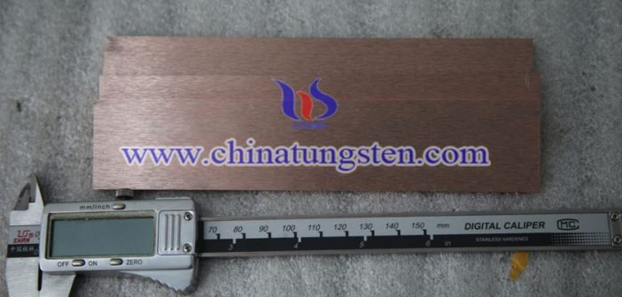 tungsten copper polished plate picture