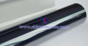 yellow tungsten oxide electrochromic film applied for smart glass picture
